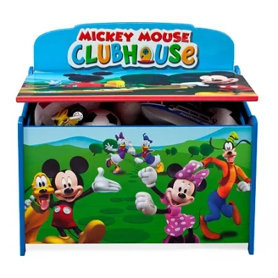 Disney Mickey Mouse Deluxe Toy Box In Multi