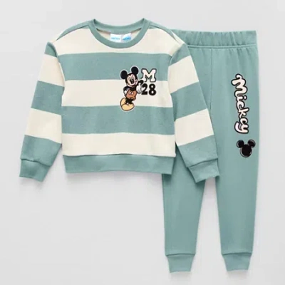 Disney Mickey Mouse Babies' Disney Toddler Boys Mickey And Friends 2-pc. Pant Set In Multi
