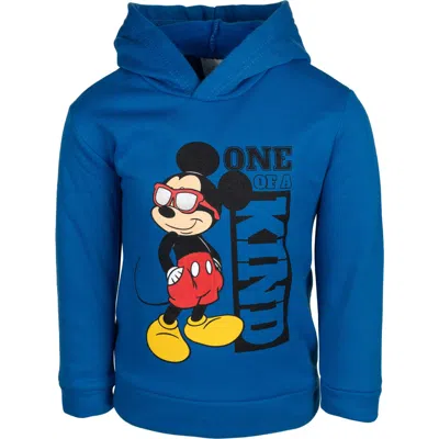 Disney Babies'  Mickey Mouse Fleece Hoodie In Blue