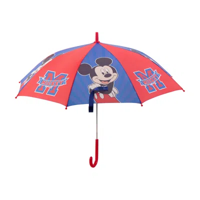 Disney Mickey Mouse Kids Umbrella In Multi