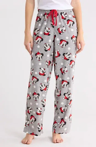 Disney Mickey Mouse Pajama Pants In Gray