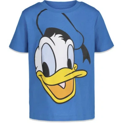 Disney Babies'  Mickey Mouse Short Sleeve T-shirt In Blue