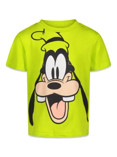 Disney Babies'  Mickey Mouse Short Sleeve T-shirt In Green