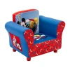Disney Mickey Mouse Upholstered Kids Chair In Blue