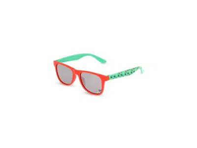 Disney Mickey Wayshape Sunglasses (little Kid/big Kid) Polarized Fashion Sunglasses Red/green: 45mm In Multi