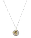 Disney Minnie Mouse Cubic Zirconia Tennis Pendant Necklace