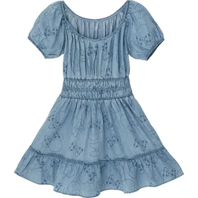 Disney Minnie Mouse Denim Dress In Blue
