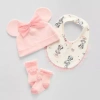 Disney Minnie Mouse Disney Baby Girls 3-pc. Minnie Mouse Baby Gift Set In Pink