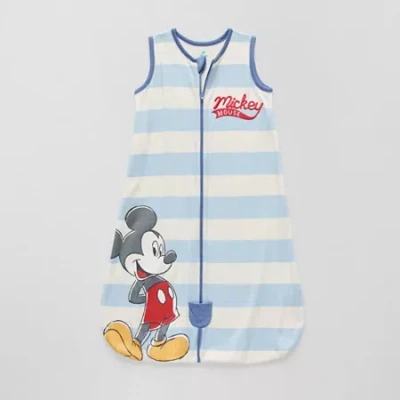 Disney Minnie Mouse Disney Wearable Mickey Mouse Baby Blanket In Blue