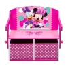 Disney Minnie Mouse Kids Wooden Storage Bench In Pink