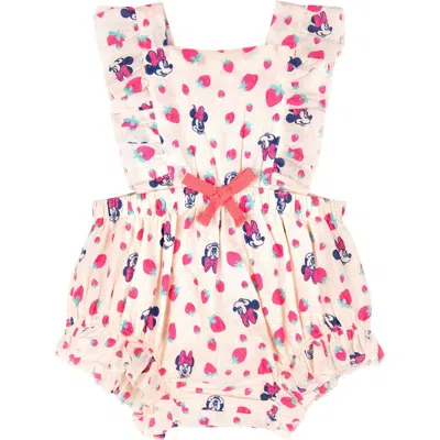 Disney Babies'  Minnie Mouse Sleeveless Bubble Romper In Multi