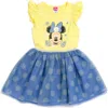 Disney Minnie Mouse Sleeveless Tulle Dress In Blue