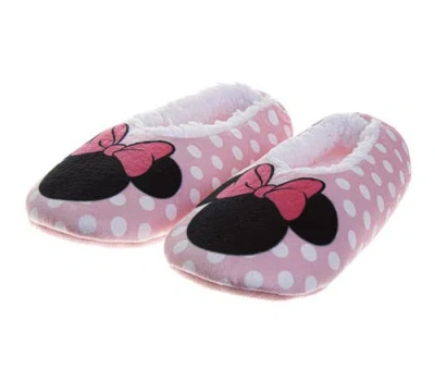 Disney Kids'  Minnie Mouse Slippers In Pink