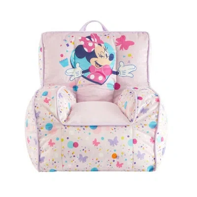 Disney Minnie Mouse Square Beanbag Chair In Pink