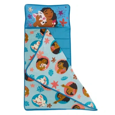 Disney Moana Free As The Ocean Toddler Nap Mat In Aqua