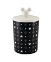 DISNEY MONOCHROME CERAMIC 7-CUP CANISTER