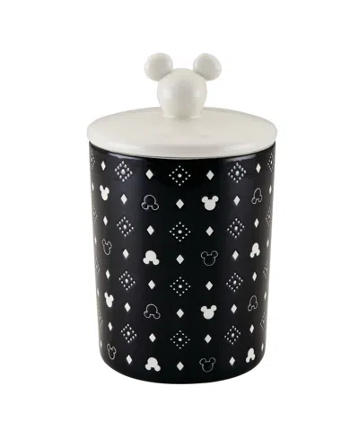 Disney Monochrome Ceramic 7-cup Canister In Black