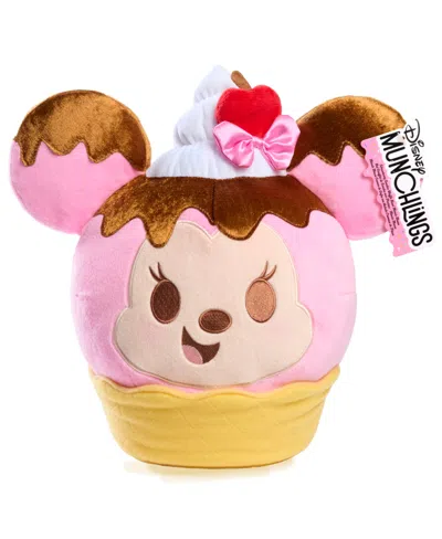 Disney Munchlings Squeeze-a-munch Large Scented Strawberry Sundae Waffle Bowl Minnie Mouse Plush In No Color