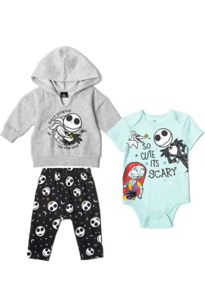 Disney Kids'  Nightmare Before Christmas Fleece Hoodie And Pants Set In Multi