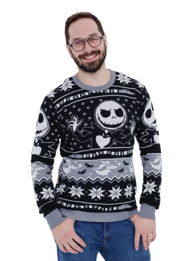 Disney Nightmare Before Christmas Holiday Sweater In Multi