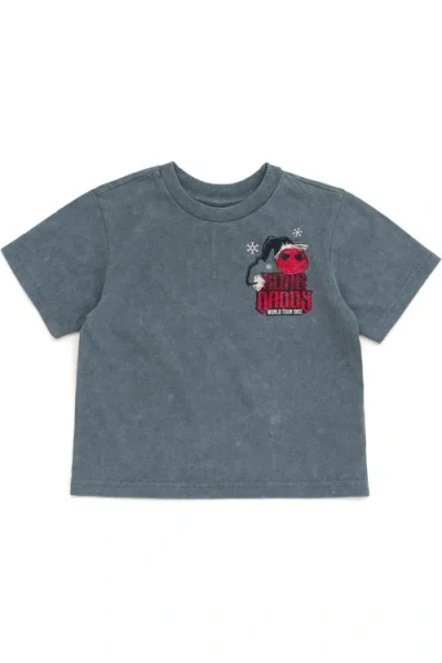 Disney Kids'  Nightmare Before Christmas Jack Skellington Holiday Short Sleeve T-shirt In Blue