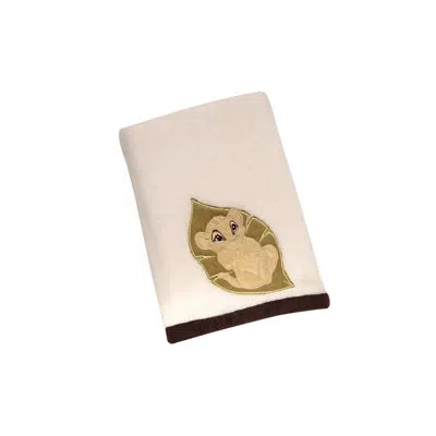 Disney Nojo  Lion King Simba's Wild Adventure Baby Blanket In Ivory