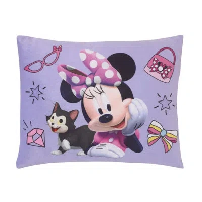 Disney Nojo  Minnie Mouse I Am Awesome Figaro Plush Decorative Toddler Pillow