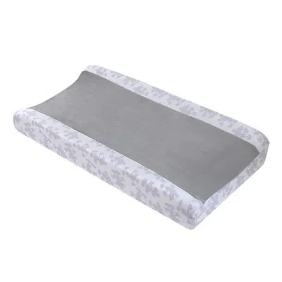 Disney Nojo  Mouse Super Soft Changing Pad Cover In Gray