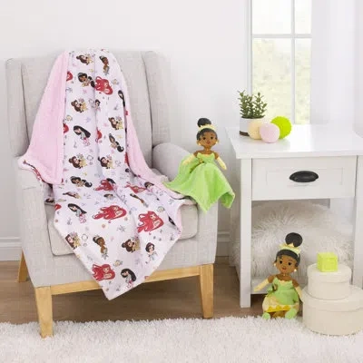 Disney Nojo  Tiana Green Super Soft Security Baby Blanket