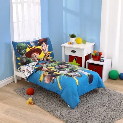 Disney Nojo  Toy Story Toddler Toddler Bedding Set In Blue