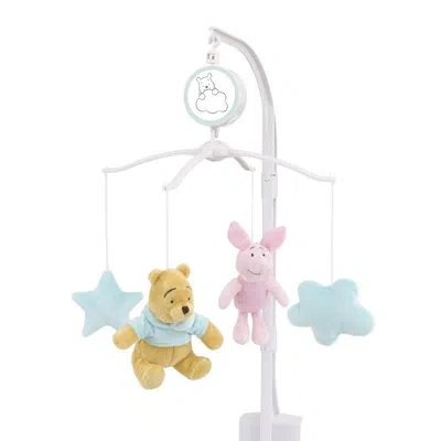 Disney Nojo  Winnie The Pooh Hello Sunshine Nursery Musical Mobile In Aqua