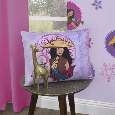 Disney Nojo Raya And The Last Dragon Mythic Pop Rectangular Decorative Pillow In Purple