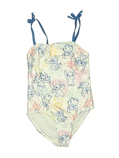Pre-owned Disney Kids' One Piece Swimsuit In Blue