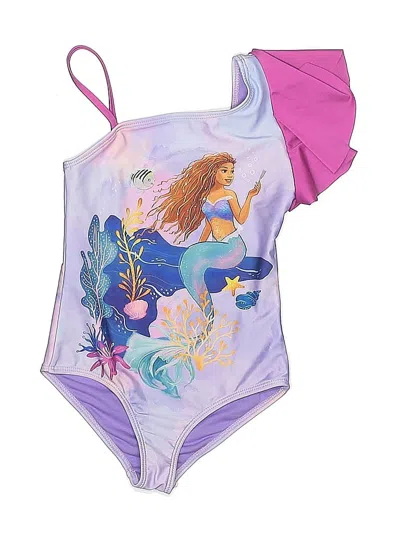 Pre-owned Disney Kids' One Piece Swimsuit In Purple
