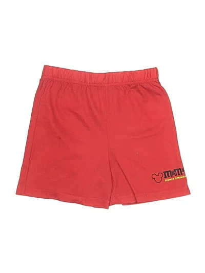 Pre-owned Disney Parks Kids' Athletic Shorts In Red