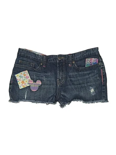 Pre-owned Disney Parks Kids' Denim Shorts In Blue