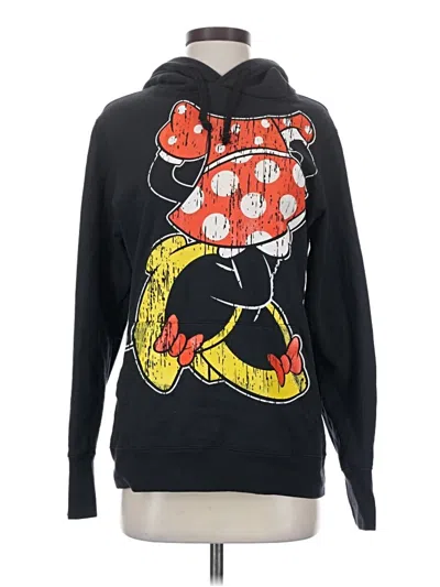 Pre-owned Disney Parks Pullover Hoodie In Black