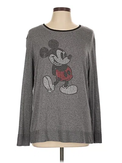 Pre-owned Disney Parks Pullover Sweater In Gray