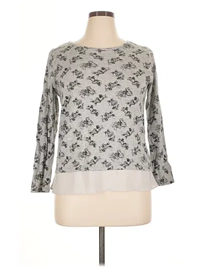 Pre-owned Disney Parks Pullover Sweater In Silver