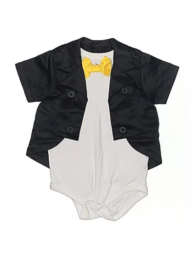 Pre-owned Disney Parks Kids' Short Sleeve Onesie In Black