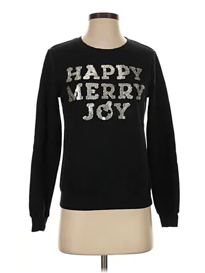 Pre-owned Disney Parks Sweatshirt In Black