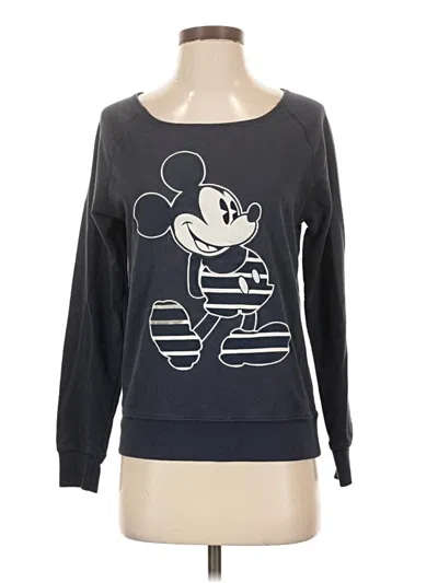 Pre-owned Disney Parks Sweatshirt In Black