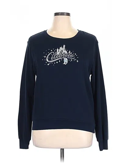 Pre-owned Disney Parks Sweatshirt In Blue