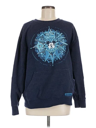 Pre-owned Disney Parks Sweatshirt In Blue