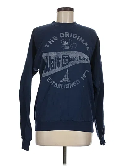 Pre-owned Disney Parks Sweatshirt In Blue