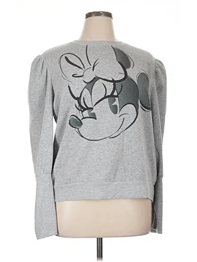 Pre-owned Disney Parks Sweatshirt In Gray