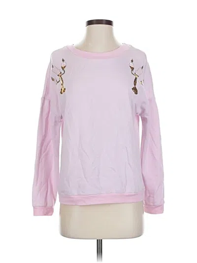 Pre-owned Disney Parks Sweatshirt In Pink