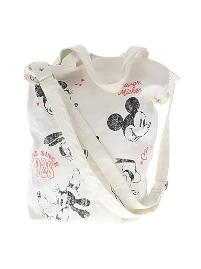 Pre-owned Disney Parks Tote Bag In White