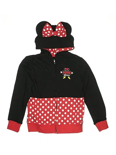 Pre-owned Disney Parks Kids' Zip Up Hoodie In Black