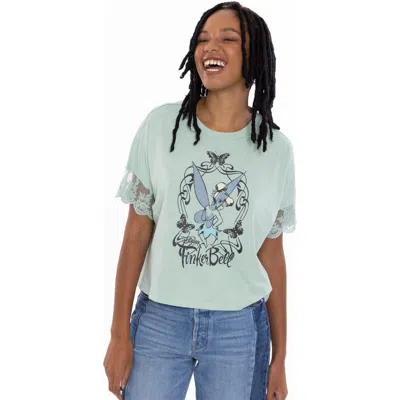 Disney Peter Pan Tinker Bell Short Sleeve T-shirt In Blue